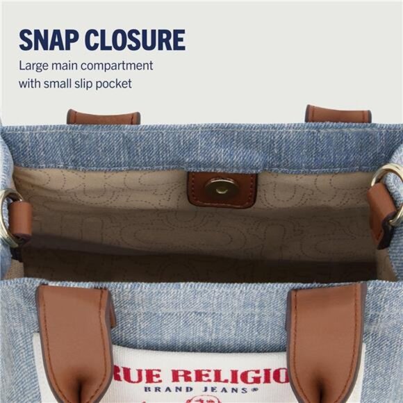 Womens mini tote bag travel shoulder bag adjustable strap crossbody handbag - Picture 6 of 7